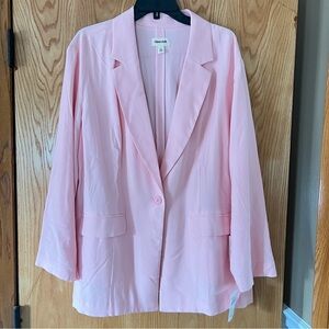 Pink Oversized Blazer